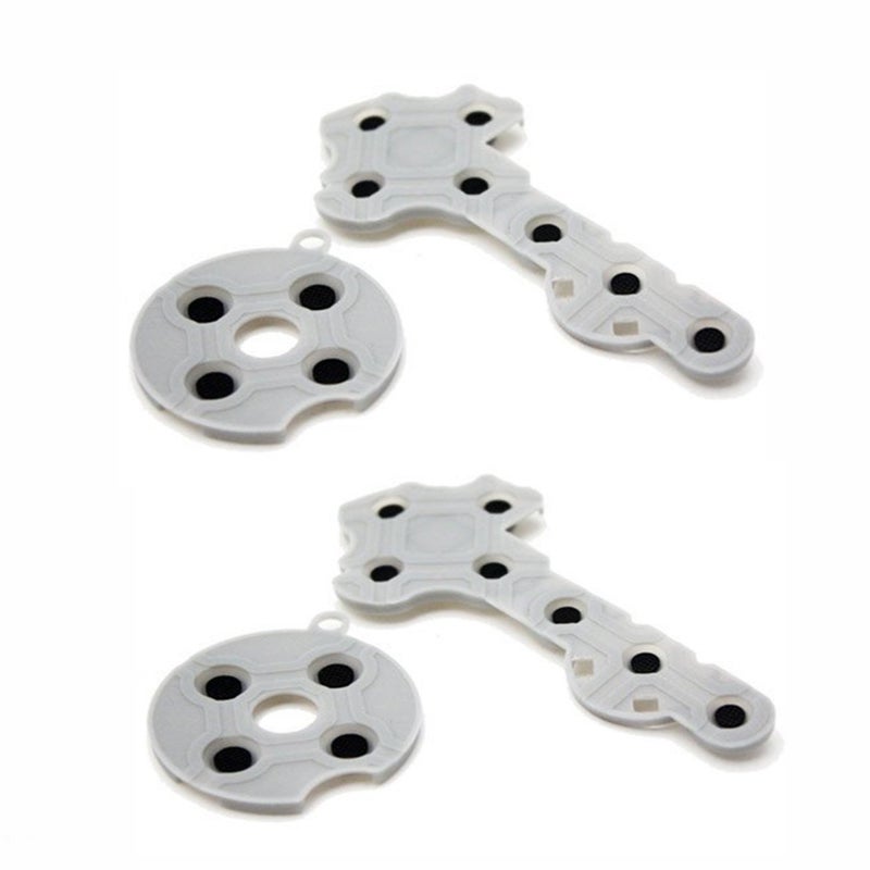 Ambertown 2 Set Silicone Conductive Rubber Pads for Xbox 360 Controller Buttons Repair Replacement Part - Image 1